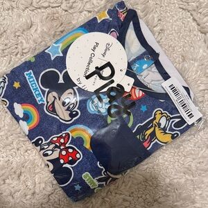 Little Sleepies Blue Disney Shorty Romper 2T